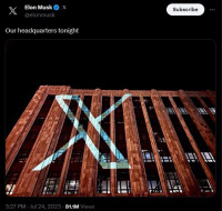 Vì sao Elon Musk lại thay đổi logo Twitter thành X?